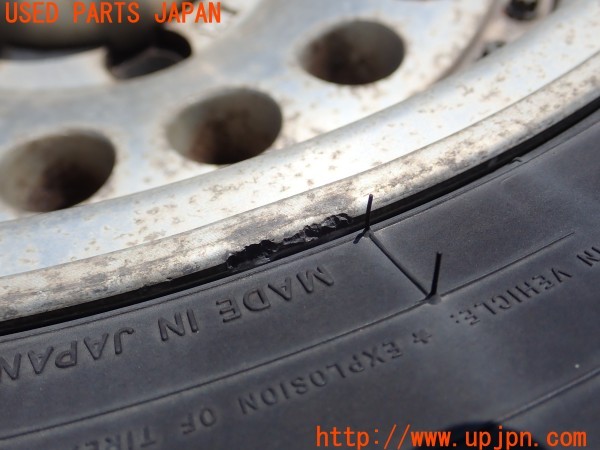 3UPJ=9226610917]ハイラックスサーフ(RZN185W)前期 BRIDGESTONE ブリヂストン BERG D ホイール 16×8JJ ±0 PCD139.7 6穴 4本 中古_2
