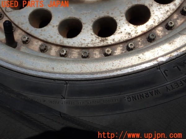 3UPJ=9226610917]ハイラックスサーフ(RZN185W)前期 BRIDGESTONE ブリヂストン BERG D ホイール 16×8JJ ±0 PCD139.7 6穴 4本 中古_3