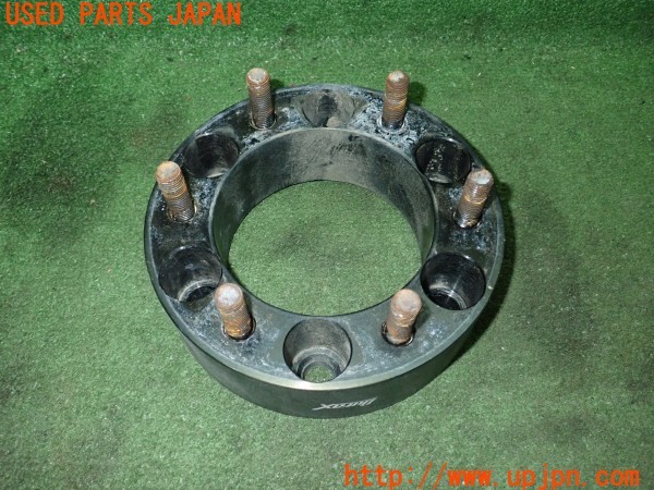 3UPJ=9226610971]ハイラックスサーフ(RZN185W)前期 Durax デュラックス 50mm PCD139.7 6穴 M12×P1.5 ワイドトレッドスペーサー 1枚 中古_2