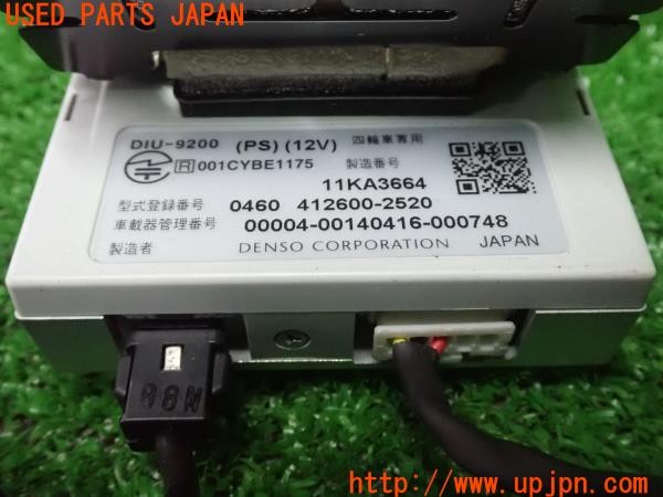 3UPJ=9226630503]フィガロ(FK10)DENSO デンソー DIU-9200 ETC車載器 中古_4