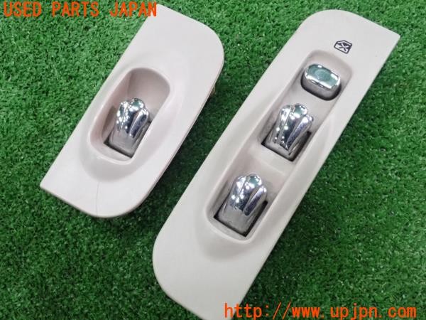 3UPJ=9226630532]フィガロ(FK10)純正 パワーウィンドウスイッチ PW 運転席 助手席 セット 中古_2