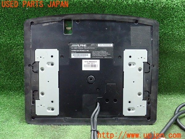3UPJ=9226640559]デリカD:5(CV1W)ALPINE アルパイン TMX-RM3005B フリップダウンモニター 中古_3