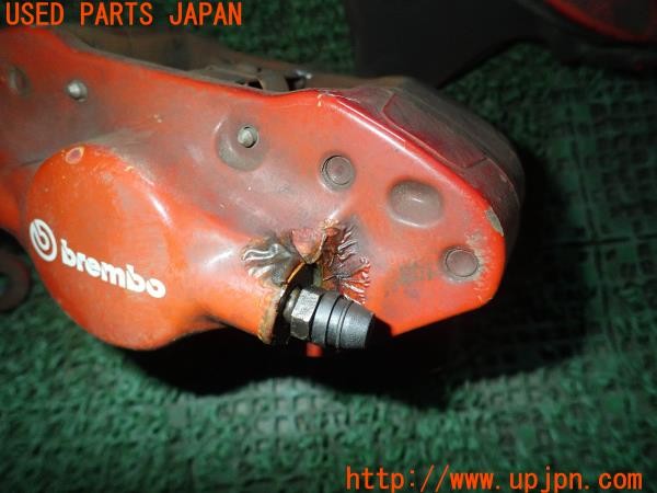 3UPJ=9226700302]ランサーエボリューションX GSR(CZ4A)純正 brembo ブレンボ キャリパーローターセット 中古_4