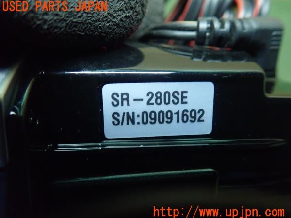 3UPJ=9226710575]ヴェルファイア(ANH20W)CellAuto セルオート MIGHTUS SR-280SE レーダー探知機 中古_4