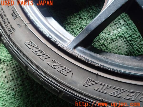 3UPJ=9226750906]ルノー ルーテシア(RM5M1)SSR GTV03 タイヤホイール 18×7.5J +53 PCD114.3 5穴 4本 中古_2