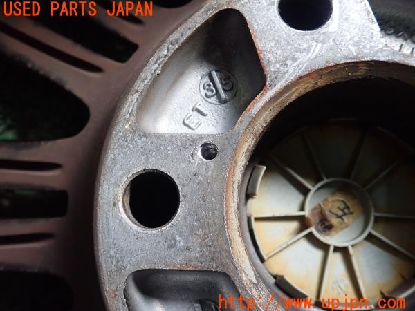 3UPJ=9226760907]BMW Z4(DU30 E86)社外 純正風? タイヤホイール 19×8.5JJ +35 PCD120 5穴 4本 中古_5