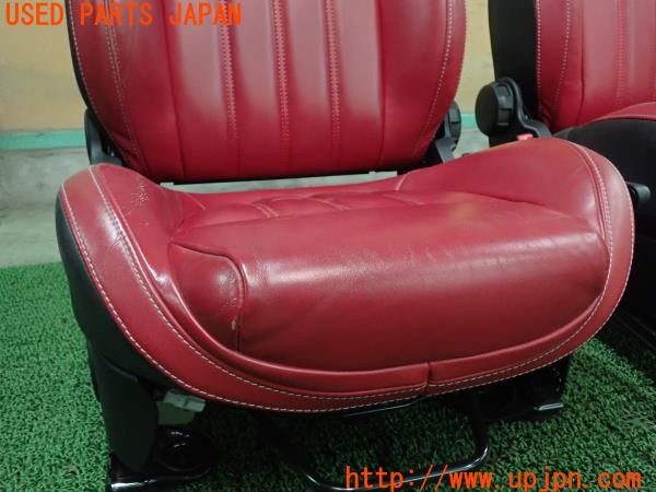 3UPJ=9226770609]アバルト 595 ツーリズモ(31214T)純正 シートセット 運転席 助手席 レール付き 中古_5