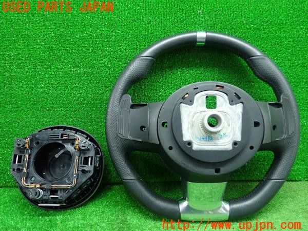 3UPJ=9226770617]アバルト 595 ツーリズモ(31214T)純正 ステアリング 中古_2