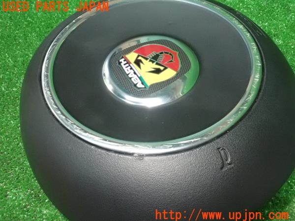 3UPJ=9226770617]アバルト 595 ツーリズモ(31214T)純正 ステアリング 中古_5