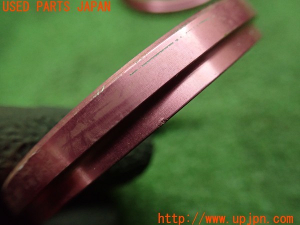 3UPJ=9226830001]ランサーエボリューションIX MR(CT9A)WEPRO ハブリング 75mm 67.1mm 中古_3