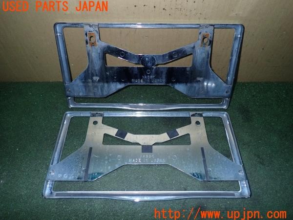 3UPJ=9226840001]BRZ(86)(ZC6 F型)スバル純正 ナンバーフレーム 中古_2