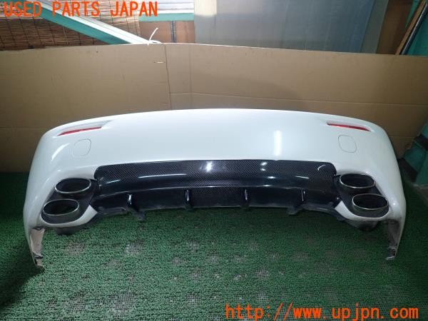 3UPJ=9226930058]レクサス IS-F(USE20)純正 リアバンパー マフラーカッター・社外ディフューザー付き 中古_3