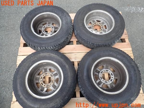 3UPJ=9226950916]ハイラックスサーフ(LN130G)BRIDGESTONE ブリヂストン CV645 ホイール 15×6.5JJ +30 PCD139.7 6穴 4本 中古_5