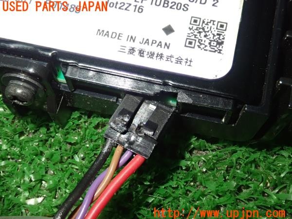 3UPJ=9227000503]ボルボ V90(PB420TMA)純正 三菱電機 ミツビシ ETC2.0車載器 EP1UB20S X792T12774 中古_4