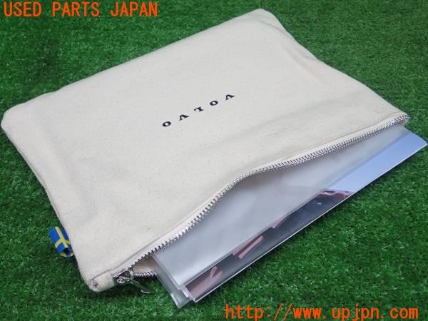 3UPJ=9227000802]ボルボ V90(PB420TMA)取扱説明書 取説 車両マニュアル オーナーズマニュアル 布ケース 中古_4