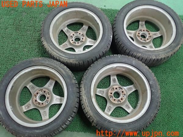 3UPJ=9227030917]セリカ GT-FOUR(ST185)メーカー不明 ホイール 16×7JJ +38? PCD100 5穴 4本 中古_2