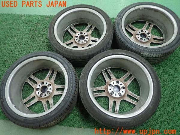 3UPJ=9227050919]ベンツ CLA180 シューティングブレーク(117942)純正 AMG ホイール 18H2×7.5J +52 PCD112 5穴 4本 中古_2