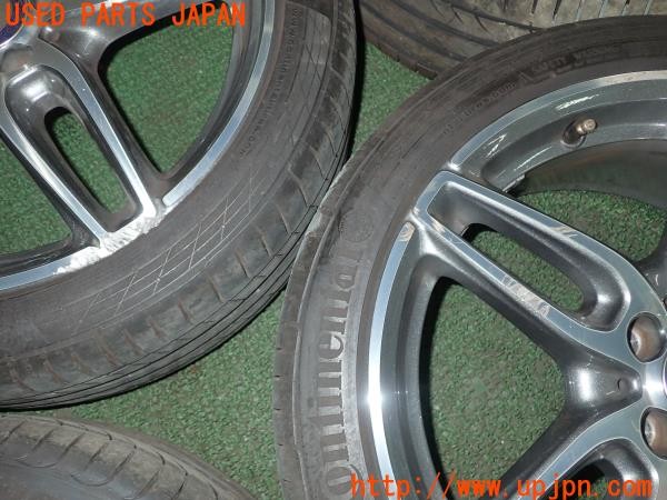 3UPJ=9227050919]ベンツ CLA180 シューティングブレーク(117942)純正 AMG ホイール 18H2×7.5J +52 PCD112 5穴 4本 中古_4