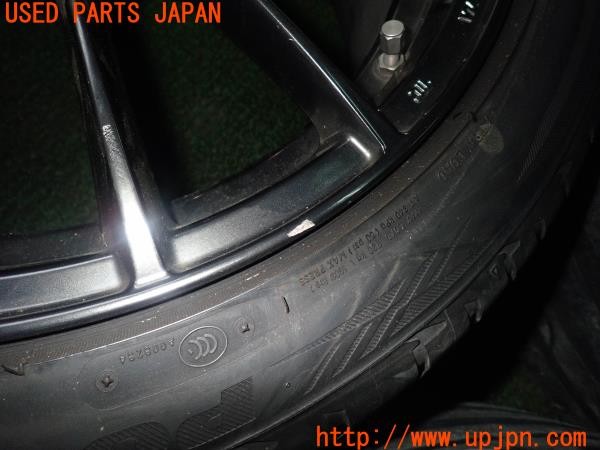 3UPJ=9227060919]インプレッサ WRX-STI(GRB A型)Weds Sport ウェッズ SA-72R タイヤホイール 18×8.5J +50 PCD114.3 5穴 4本 中古_2