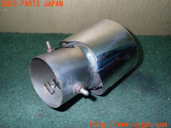 3UPJ=9227090012]アウトランダーPHEV(GG2W)前期 社外 マフラーカッター 内径約62mm 中古_2