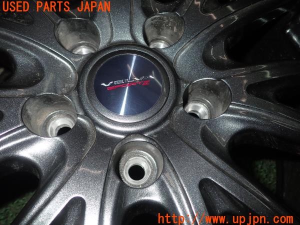 3UPJ=9227100917]キックス(RP15)weds ウェッズ VELVA SPORT Z ヴェルヴァスポルト ホイール16×6.5J +47 PCD114.3 5穴 4本 中古_5