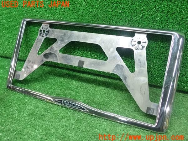 3UPJ=9227110001]CX-3(DK5FW)純正 ナンバープレートホルダー フレーム L528-V4-021 中古_2
