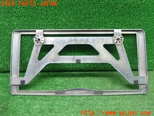 3UPJ=9227110001]CX-3(DK5FW)純正 ナンバープレートホルダー フレーム L528-V4-021 中古_3