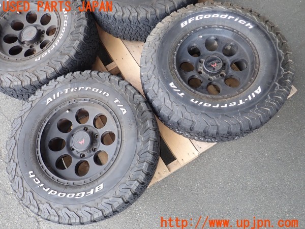 3UPJ=9227120917]ハイラックスサーフ(RZN185W)中期 MCLIMB エムクライム ASTRO DC ホイール 16×8J +5 PCD139.7 6穴 5本 中古_3