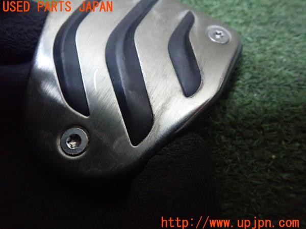 3UPJ=9227130630]BMW M4(3C30 F82)純正 M Performance ペダルカバー アクセル ブレーキ 中古_3