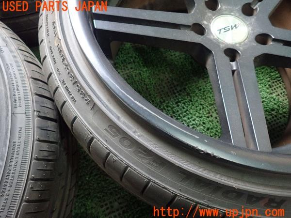 3UPJ=9227130907]BMW M4(3C30 F82)TSW Mirabeau ミラボー タイヤホイール 19×9J +15 10.5J +27 PCD120 5穴 4本 中古_5