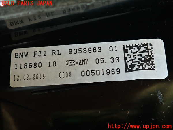 2UPJ-9227136239]BMW M4 クーペ(3C30)メーター・その他 中古 【F82】_4