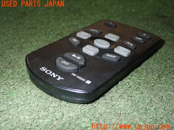 3UPJ=9227260571]BMW Z4(BT30 E85)前期 SONY ソニー RM-X86RF リモコン 中古_3
