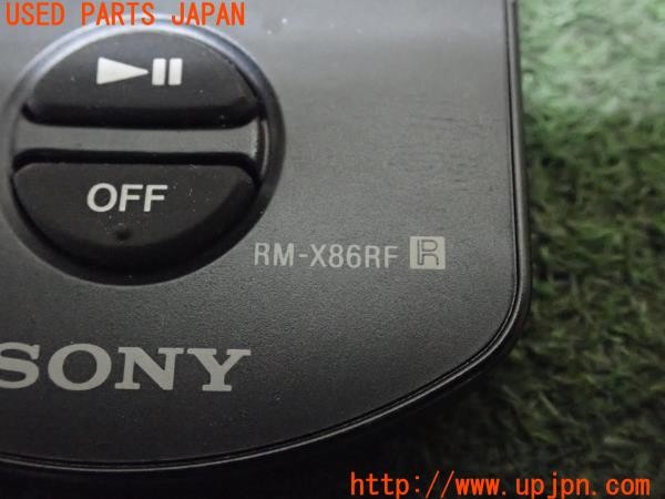 3UPJ=9227260571]BMW Z4(BT30 E85)前期 SONY ソニー RM-X86RF リモコン 中古_5