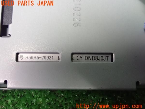 3UPJ=9227270503]キックス(P15)純正ビルトイン ETC2.0車載器 CY-DND8J0JT 中古_5