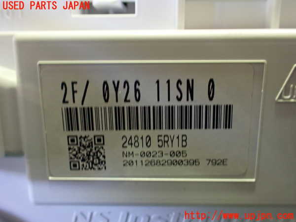 2UPJ-9227276170]キックス(P15)スピードメーター 中古_3