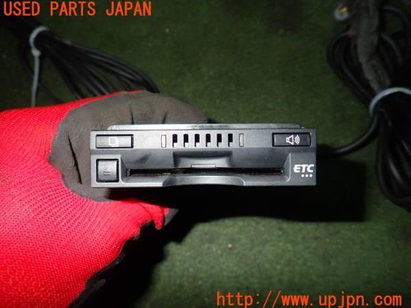 3UPJ=9227280503]プリウス(ZVW51)前期 純正ビルトイン 08686-00350 ETC車載器 中古_3