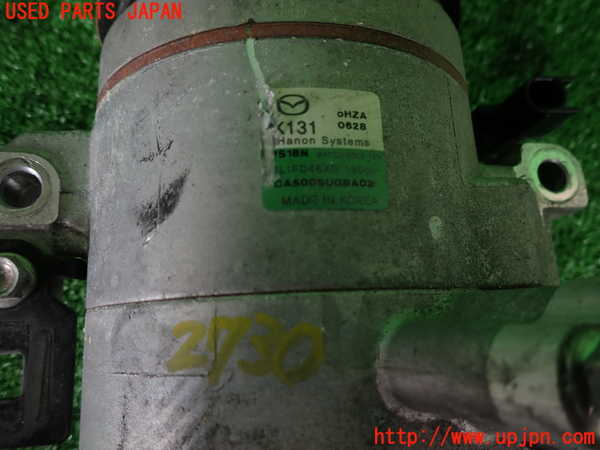 2UPJ-9227306025]CX-8(KG2P)エアコンコンプレッサー 中古_3