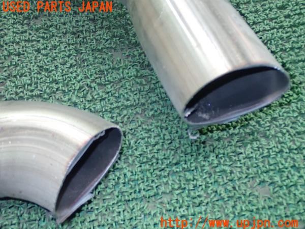3UPJ=9227310152]BMW M240iクーペ(2G30 F22)純正 リアマフラー カット済み 2分割 中古_5