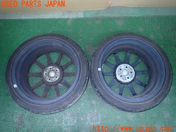 3UPJ=9227380906]GR86(BRZ)RZ(ZN8 C型)純正 タイヤホイール 18×7.5J +48 PCD100 5穴 2本 中古_4