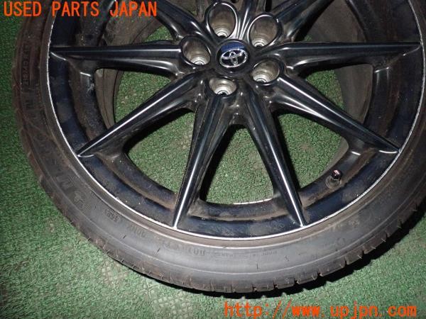 3UPJ=9227380961]GR86(BRZ)RZ(ZN8 C型)純正 タイヤホイール 18×7.5J +48 PCD100 5穴 1本 中古_3