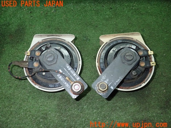 3UPJ=9227390563]スイフト スポーツ(ZC31S)後期 MITSUBA ミツバ ALPHAⅡ MBH-2E17 MBL-2E18 ホーン 中古_2