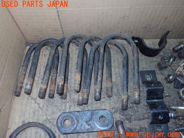 3UPJ=9227430720]三菱ジープ(J37)ネジ・ナット・ステー類 セット ジャンク_2