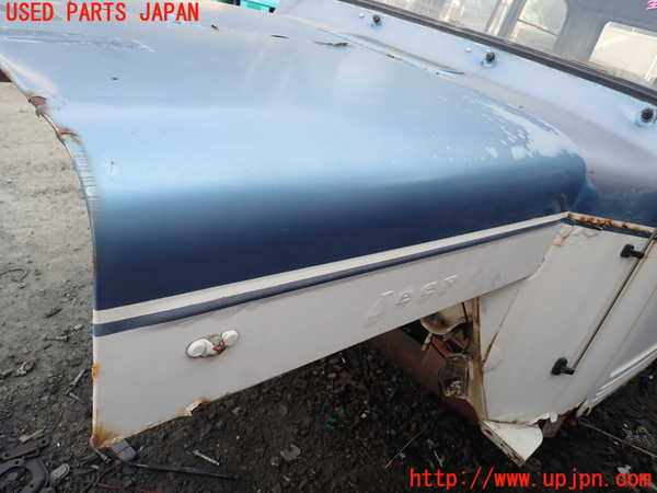 1UPJ-9227431060]三菱ジープ(J37)ボンネットフード ジャンク部品取り_3
