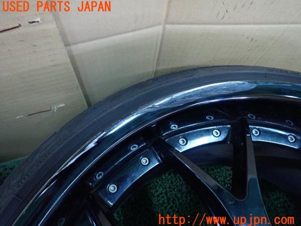 3UPJ=9227440908]レクサス RC-F(USC10)AIMGAIN エイムゲイン GⅡM タイヤホイール 20×10J? +38? 11J? +35? PCD114.3 5穴 4本 中古_3