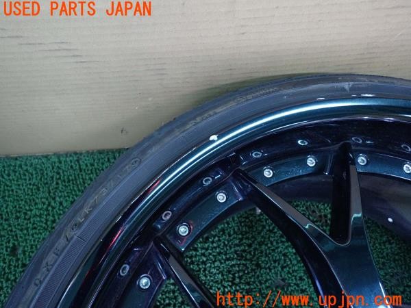 3UPJ=9227440908]レクサス RC-F(USC10)AIMGAIN エイムゲイン GⅡM タイヤホイール 20×10J? +38? 11J? +35? PCD114.3 5穴 4本 中古_4