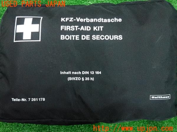 3UPJ=9227460640]BMW 220i カブリオレ(1J20 F23)純正 ファーストエイドキット 救急セット 応急 中古_4