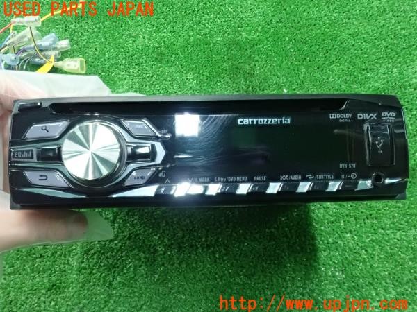 3UPJ=9227480518]C-HR ハイブリッド(ZYX11)carrozzeria カロッツェリア DVH-570 カーオーディオ メインユニット 中古_3