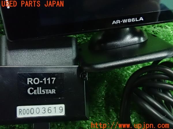 3UPJ=9227480575]C-HR ハイブリッド(ZYX11)CELLSTAR セルスター ASSURA レーダー探知機 AR-W86LA RO-117 OBDII 中古_4