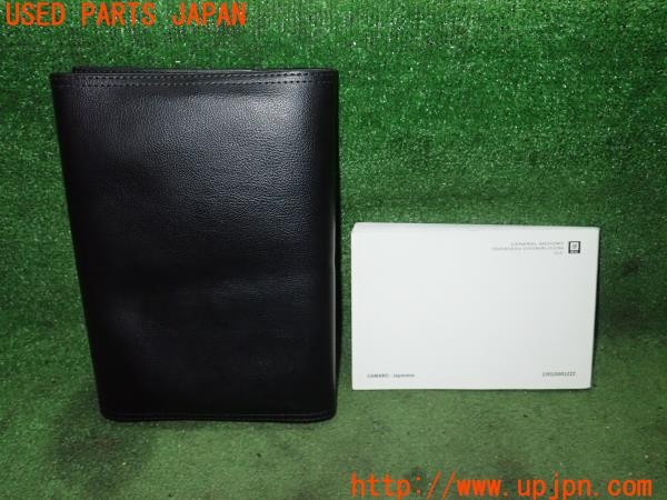 3UPJ=9227520802]シボレー カマロLT RS(型式不明)前期 取扱説明書 取説 車両マニュアル 中古_2