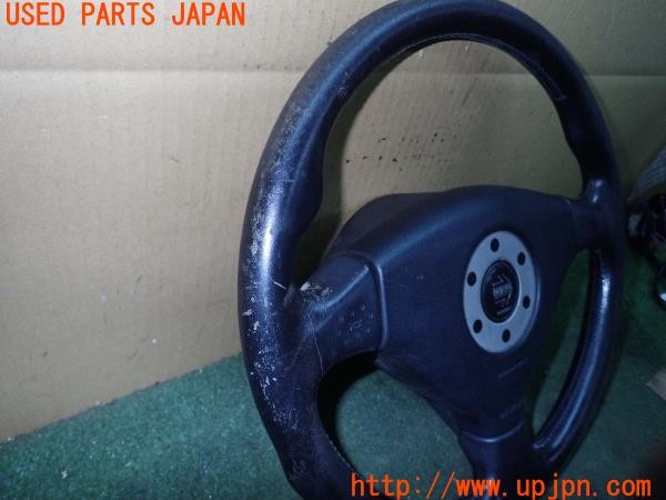 3UPJ=9227530617]ランサーエボリューション6 GSR(CP9A)純正 MOMO モモ ステアリング 中古_5